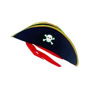Zkydhbd Cappello da pirata con luci a LED, per adulti, per adulti, adulti, adolescenti, Halloween, cosplay, accessori per Halloween