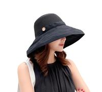 Zkydhbd Cappello da sole pieghevole cappello da spiaggia traspirante pescatore elegante parasole cappelli da pesca a tesa larga protezioni solari pieghevole spiaggia parasole cappelli da pesca alla