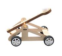 Zkydhbd Catapulte storiche - Set di modelli scientifici per l'apprendimento di meccaniche antiche principi fisici, mani sul divertimento, per bambini, robuste catapulte in legno
