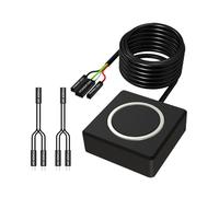 Zkydhbd Cavo di estensione del pulsante di accensione del computer con compatibilità universale per le configurazioni desktop di casa dell'ufficio non strumenti bisogno di più marche PC Power Extender