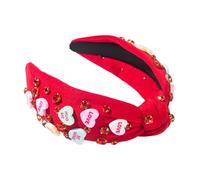 Zkydhbd Cerchietto largo alla moda vintage annodato per capelli da donna elegante per le vacanze