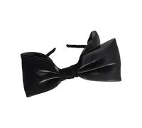 Zkydhbd Cerchietto per capelli da donna in pizzo con fiocco, elegante, in rete francese, antiscivolo, per occasioni speciali e uso quotidiano