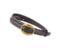 Zkydhbd Cintura morbida e confortevole per vari generi in pelle PU durabilità fibbie rapidamente adatta per tutti i giorni alla moda cintura da donna, Caff, Taglia unica