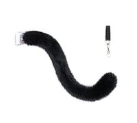 Zkydhbd Coda di gatti Wagging Tail Peluche Coda Morbida Telecomando Coda Animale Anime Cosplay Accessori Per Festa di Halloween Bella Peluche Coda Animale Coda Elettrica Gatti Coda Per Halloween Festa