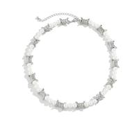 Zkydhbd Collana girocollo fatta a mano con perline unica per le donne collane gotiche in metallo accessori gioielli ragazze