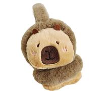 Zkydhbd Comode protezioni per le orecchie alla moda paraorecchie a forma di animale per il Ringraziamento e Natale Paraorecchie con animali adorabili, J, Taglia unica