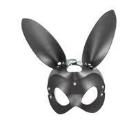 Zkydhbd Copertura per il viso regolabile per ragazze e conigli, accessorio teatrale, pratica copertura per il viso, per donne e ragazze, ventilata, per feste e giochi di ruolo