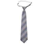 Zkydhbd Cravatta a righe grigie pre-annodata Cravatta in seta di poliestere Cravatta giapponese College Bowknot Bowtie JK Girl School Uniform Neckwear Cravatta a mano in seta con fiocco, Nessun