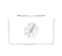 Zkydhbd Custodia protettiva per console di gioco Pocket 2, trasparente, antigraffio, vestibilità precisa, accessorio da gioco, Trasparente, Bellezza di massa