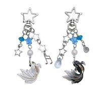Zkydhbd Dolce Cool Star Piccolo Pesce Charm Ciondolo Telefono Cinghie Tasca Portachiavi Cinghia Appeso Decorazione Per Chiavi Borsa Borsa Telefono Portachiavi Cinghia Per Le Chiavi Catena Del Fumetto