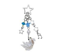 Zkydhbd Dolce Cool Star Piccolo Pesce Charm Ciondolo Telefono Cinghie Tasca Portachiavi Cinghia Appeso Decorazione Per Chiavi Borsa Borsa Telefono Portachiavi Cinghia Per Le Chiavi Catena Del Fumetto
