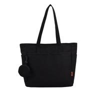 Zkydhbd Donne Ascelle Borsa Moda Borsa Grande Capacità Spalla Studenti Scuola Shopping Tela Ascella Donne Tendenza Ascella Tela Ascella Ascelle Spalla Grande Capacità, Nero , One Size