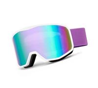 Zkydhbd Doppi strati Occhiali da Sci Antiappannamento Occhiali Da Neve Occhiali Da Snowboard Antivento Snowboard Per Gli Sport All'aperto Doppio Strato Sci Anti-fog Occhiali Esterni