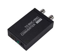 Zkydhbd Durevolezza HDTV al convertitore di adattatori BNC per la conversione dei segnali digitali HDTV agli analoghi CVBS NTSC Formato BNC Converter