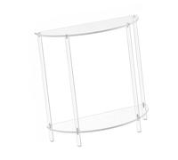 Zkydhbd Elegante accessorio per la casa in acrilico a più livelli per piccoli disegni salvaspazio per uso in camera da letto e dormitori