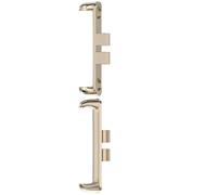 Zkydhbd Elegante cinturino in metallo con connettore di fissaggio rapido adatto per cinturini Rossini 2i, 1 paio di cinturini per orologio