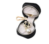 Zkydhbd Elegante Sacchetto Regalo Dei Monili Morbido Cuoio Genuino Dimensione Personalizzabile Per L'Orecchino di Stoccaggio Festa di Nozze Favore Imballaggio In Pelle