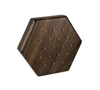Zkydhbd Espositore decorativo in legno per gioielli, adatto per orecchini, anelli per labbra e accessori per piercing al corpo per negozi