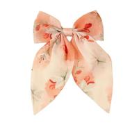 Zkydhbd Fermaglio per capelli con stampa floreale dolce Natale clip piatta forcina Natale elegante clip per capelli per mazzi