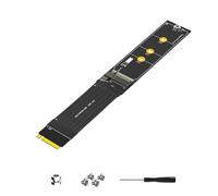 Zkydhbd Flessibile PCIe NVME Extender Cavo Ad Alta Velocità di Trasferimento Dati Per 2230 2242 2260 2280 HDD Con FPC Design Due Ssds Cavo di Estensione