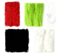 Zkydhbd Forniture per la pesca Accessori di posizionamento del galleggiante Indicatori per la pesca a mosca della trota Indicatori di lana strumento con galleggiante strumento per tubi