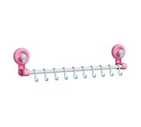 Zkydhbd Gancio da parete scorrevole regolabile con ventosa sicura Design accessorio per l'organizzazione domestica Uso regolabile scorrevole Organizzatori gancio