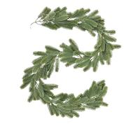 Zkydhbd Ghirlanda decorativa natalizia realistica pianta artificiale da appendere pianta invernale per vacanze invernali ornamento per caminetti scale vite artificiale per esterni interni