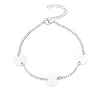 Zkydhbd Gioielli con ciondolo a forma di moneta araba in acciaio inox, bellissimo gioiello da polso per donne e ragazze