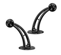 Zkydhbd Girevole Doppio 17mm Adesivo Supporto Del Telefono Basi Con 360 Rotante Per Il Veicolo Ufficio Cottura Dispositivo Stabile Posizionamento Cucina Ricetta Tutorial Supporto Del Telefono Con Base