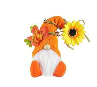 Zkydhbd Harvest Festival Bambola senza volto CowboyRudolf Harvestive Bambole senza volto Festa del Ringraziamento Decorazione Bambola Figura 1PC Girasole Caldo Tipo