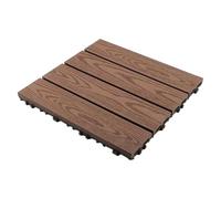 Zkydhbd Impermeabilizzato Legno Composito Decking Board Sun Resistente Giunzioni Pavimentazione Sicuro Per I Bambini Pet Uso Esterno Resistente Al Sole Legno Composito