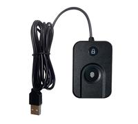 Zkydhbd Impronte digitali USB Dispositivo di Accesso Per 10/11 Con Account Multiplo E 1 Clic Serrature Schermo Include 5 ft Cavo di Prolunga Più Account Impronte Digitali Login