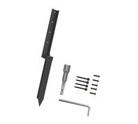 Zkydhbd La riparazione del recinto ha ispessito i pali del metallo solido dei picchi del terreno stabilizzatore rapido della posta per la riparazione ha inclinato la manutenzione