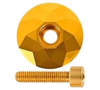Zkydhbd Lega di alluminio Biciclette Cuffie Top Caps Con Vite Leggero Mountain Bike Stem Caps Top Covers Forniture Ciclismo Copertura Dello Stelo Della Bici