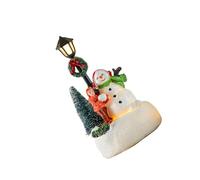 Zkydhbd Luce di via di Natale facile installazione illuminata LED decorazione lampione per cortile anteriore giardino e negozio Display Luci da cortile di Natale