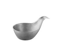Zkydhbd Maniglia ergonomica del becco della perdita della tazza del condimento dell'acciaio inossidabile 304 per la tazza della salsa dell'acciaio inossidabile per le salse