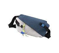 Zkydhbd Messager Bag Piccole Imbracature Crossbody Impermeabile Spalla Nylon Multi Tasca Imbracature Hoboes Borse Per Le Donne Degli Uomini Borse A Tracolla, Blu e grigio, One Size