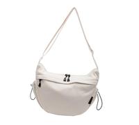 Zkydhbd Mezzaluna Borsa a tracolla Borsa a tracolla Borse Borse Per Le Donne Alla Moda Spalla Con Mezza Luna Forma E Tasche Posteriori Mezzaluna Crossbody Per Le Donne, Beige, One Size
