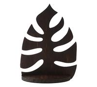 Zkydhbd Monstera - Mensola in legno da parete, per foto, libri, scaffale portaoggetti da parete