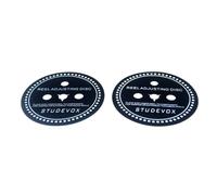 Zkydhbd NAB Hub Adapter 0.7 .8 .9 1. 1.2mm Distanziale Per Bobina A Nastro Registratore Disco 2PCS Stabile E
