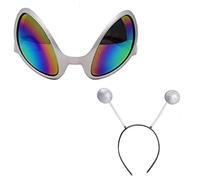 Zkydhbd Occhiali Alien E Marziani Fascia Arcobaleno Lente Occhiali Da Sole Boppers Fasce Accessori Costume Accessori Accessori