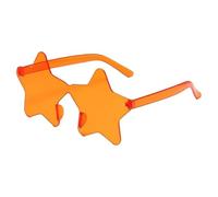 Zkydhbd Occhiali da sole a forma di stella, per spettacoli teatrali, feste di compleanno, bambini e adulti, brillanti per la sicurezza del sole e la negazione della cornice