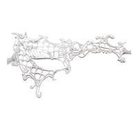 Zkydhbd Occhio di pizzo Masquerade Mezza Viso Cosplay Costume Halloween Occhio Morte Dress Up Accessori Masquerade Mezzo Viso Per Le Donne