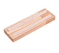 Zkydhbd Organizer versatile per gioielli con scomparto per carte di credito, espositore moderno per orecchini, anelli, vassoio di presentazione portatile