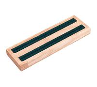 Zkydhbd Organizer versatile per gioielli con scomparto per carte di credito, espositore moderno per orecchini, anelli, vassoio di presentazione portatile