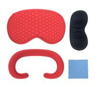 Zkydhbd Pelle protettiva in silicone morbido per MR Headwear Realtà Virtuale Copricapo Confortevole Face Pad Facile installazione Pelle confortevole