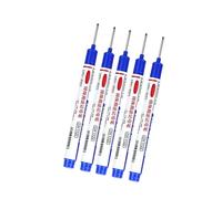 Zkydhbd Pennarelli permanenti impermeabili a base di olio, per uso multiuso su più superfici, con inchiostri resistenti allo sbiadimento, scrittura a base di olio impermeabile