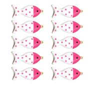 Zkydhbd Personalizzabile Doppia faccia Pesce Ciondolo Pelle Sensibile Gioielli Che Fanno Accessori Per Collana Orecchini Bracciali Gioielli In Acciaio Inox, Misura unica, come descritto, come