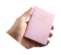 Zkydhbd Piccolo blocco note tascabile con copertina spessa e carta a righe per appunti scolastici