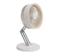 Zkydhbd Piccolo ventilatore da scrivania moderno con rotazione a 360 gradi Connettività USB Design a basso rumore adatto per uso interno ed esterno Ventilatore da scrivania silenzioso alimentato